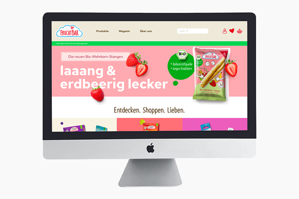 Screendesign FruchtBar